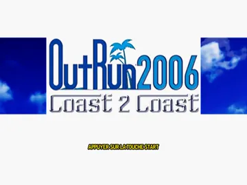 OutRun 2006 - Coast 2 Coast screen shot title